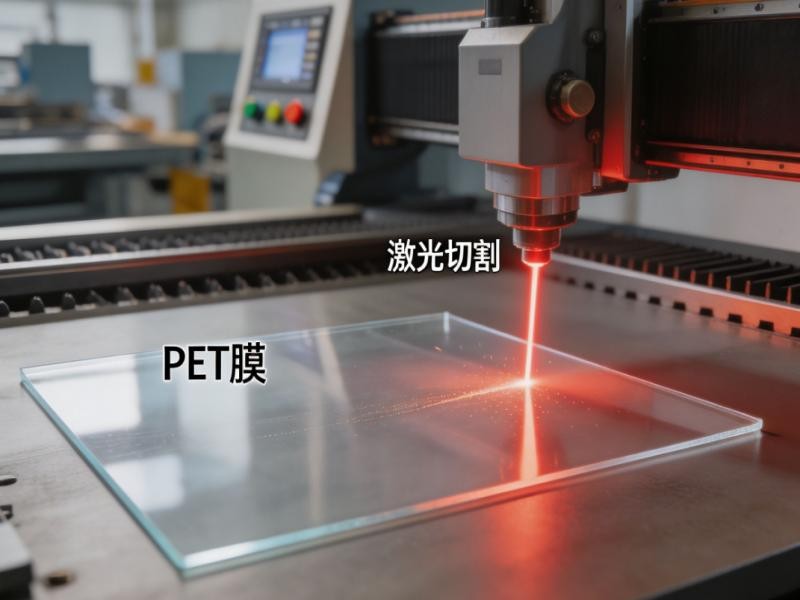 卷對卷激光切割機 | 鑫鐳激光PET膜材精密切割解決方案